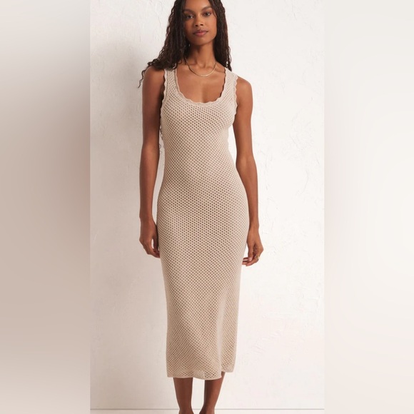 Z supply Ibiza sweater dress natural - Picture 2 of 2